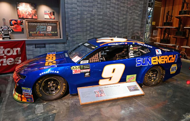 Bill Elliott’s first race win car
