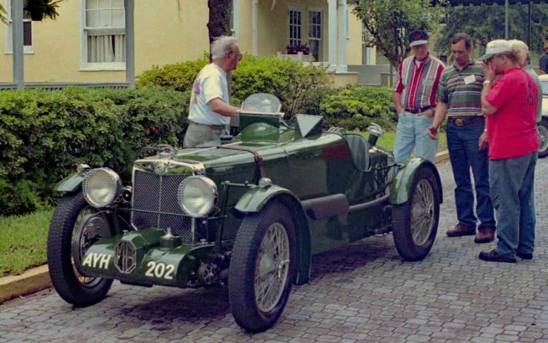 1933 MG-K3 owned at the time by Gerry Gougen