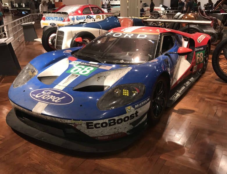 LeMans class winning Ford GT, Henry Ford Museum