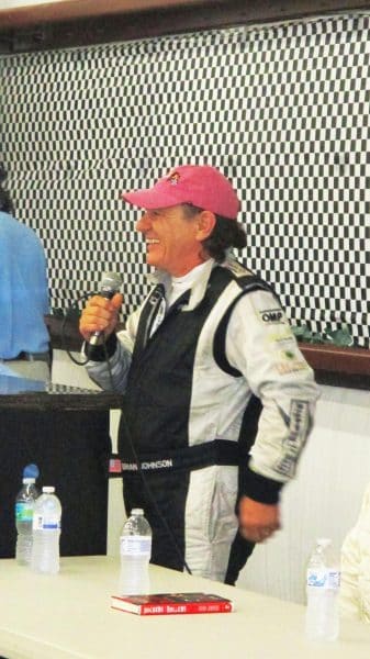 Brian Johnson, ace vintage car racer, also AC:DC frontman